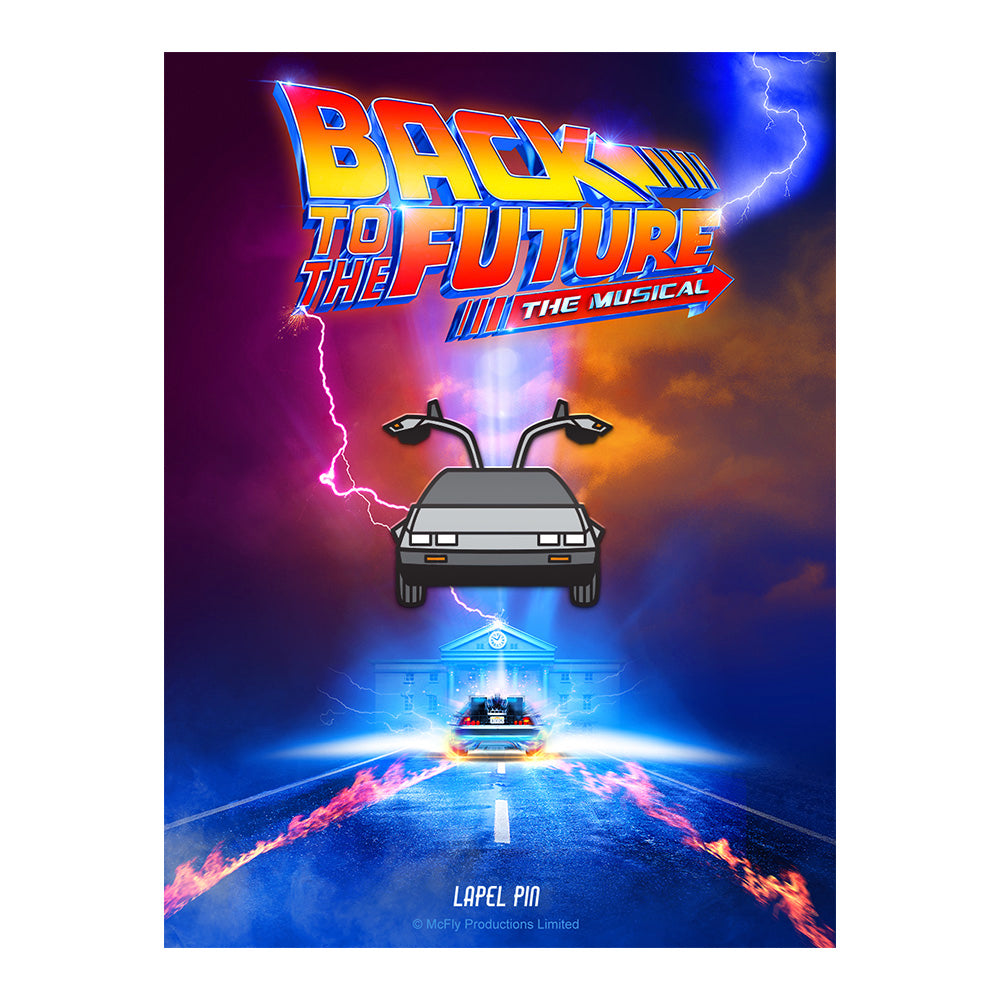 Back to the Future the Musical Time Machine Pin