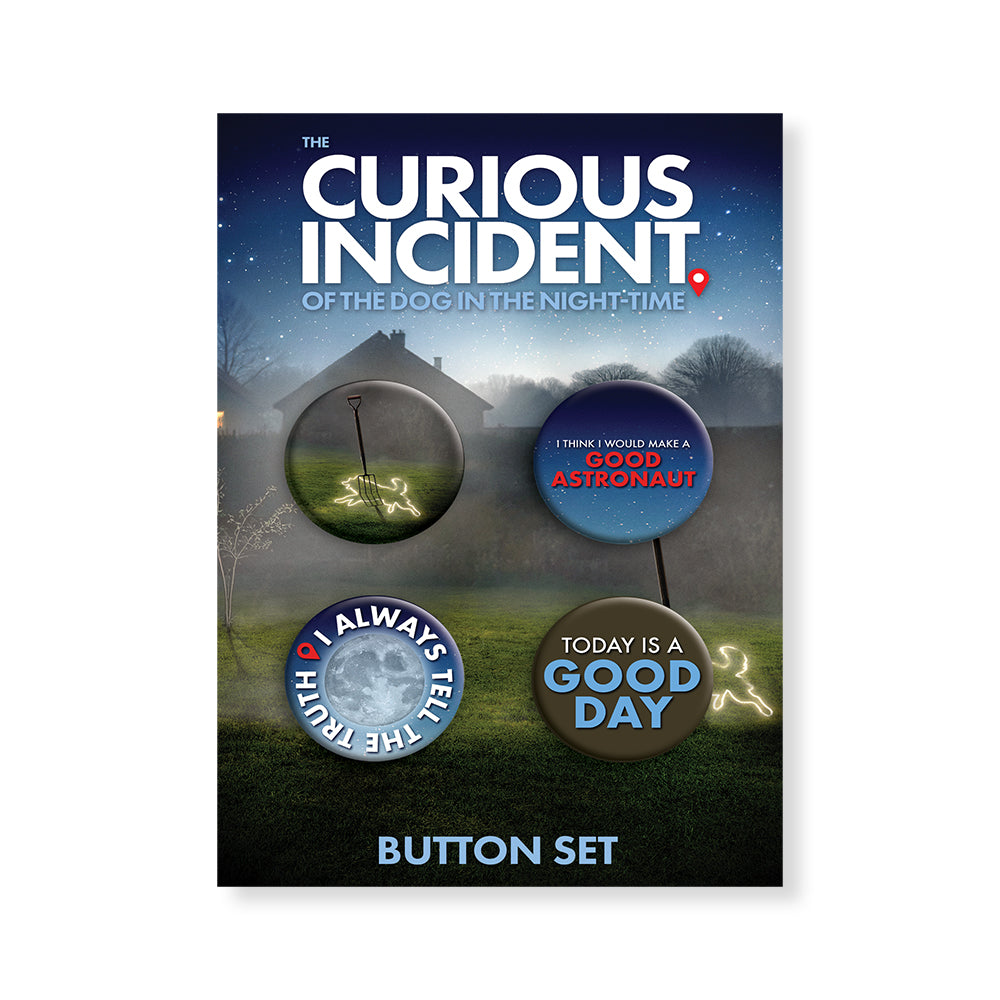 The Curious Incident of the Dog in the Night-Time Button Set