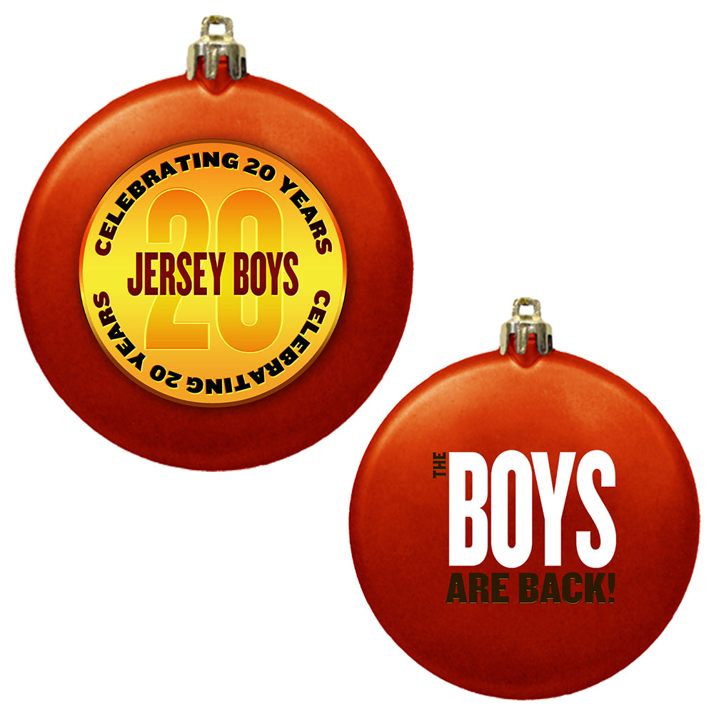 Jersey Boys 20th Anniversary Bauble