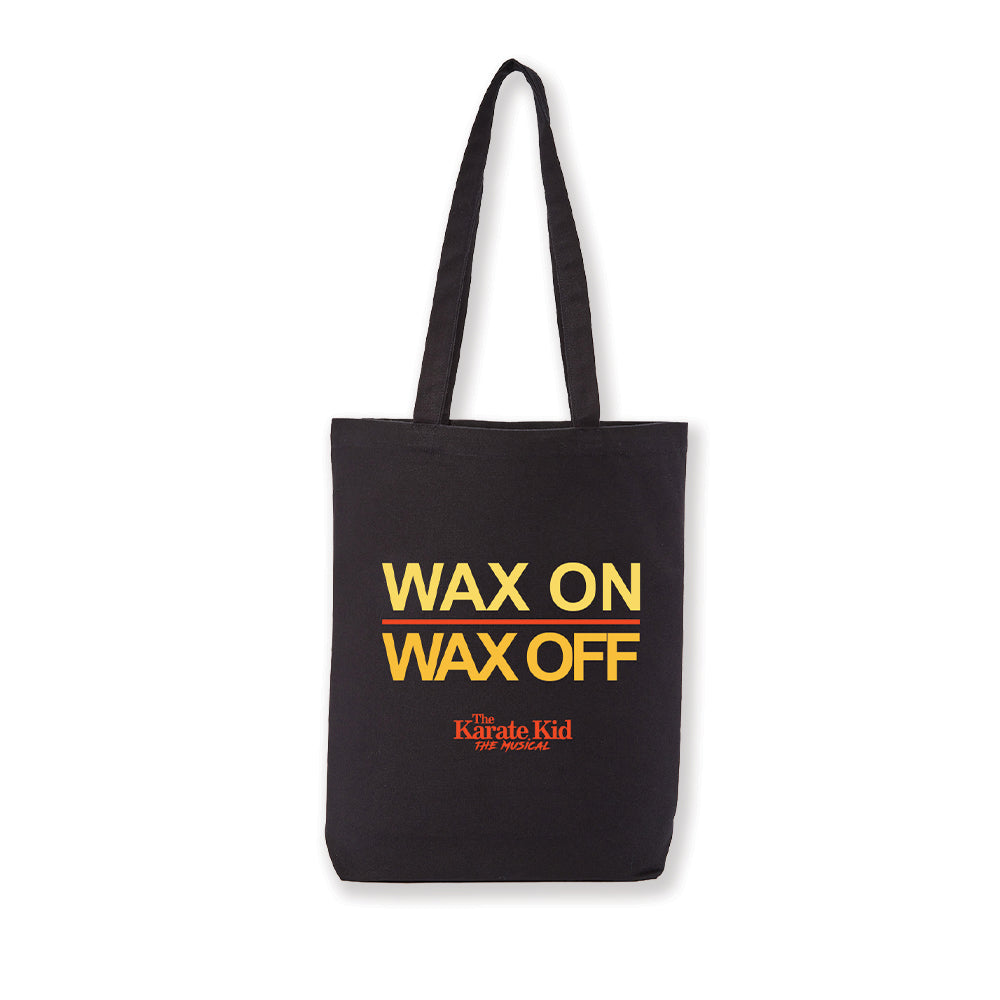 Karate Kid Wax On Wax Off Tote