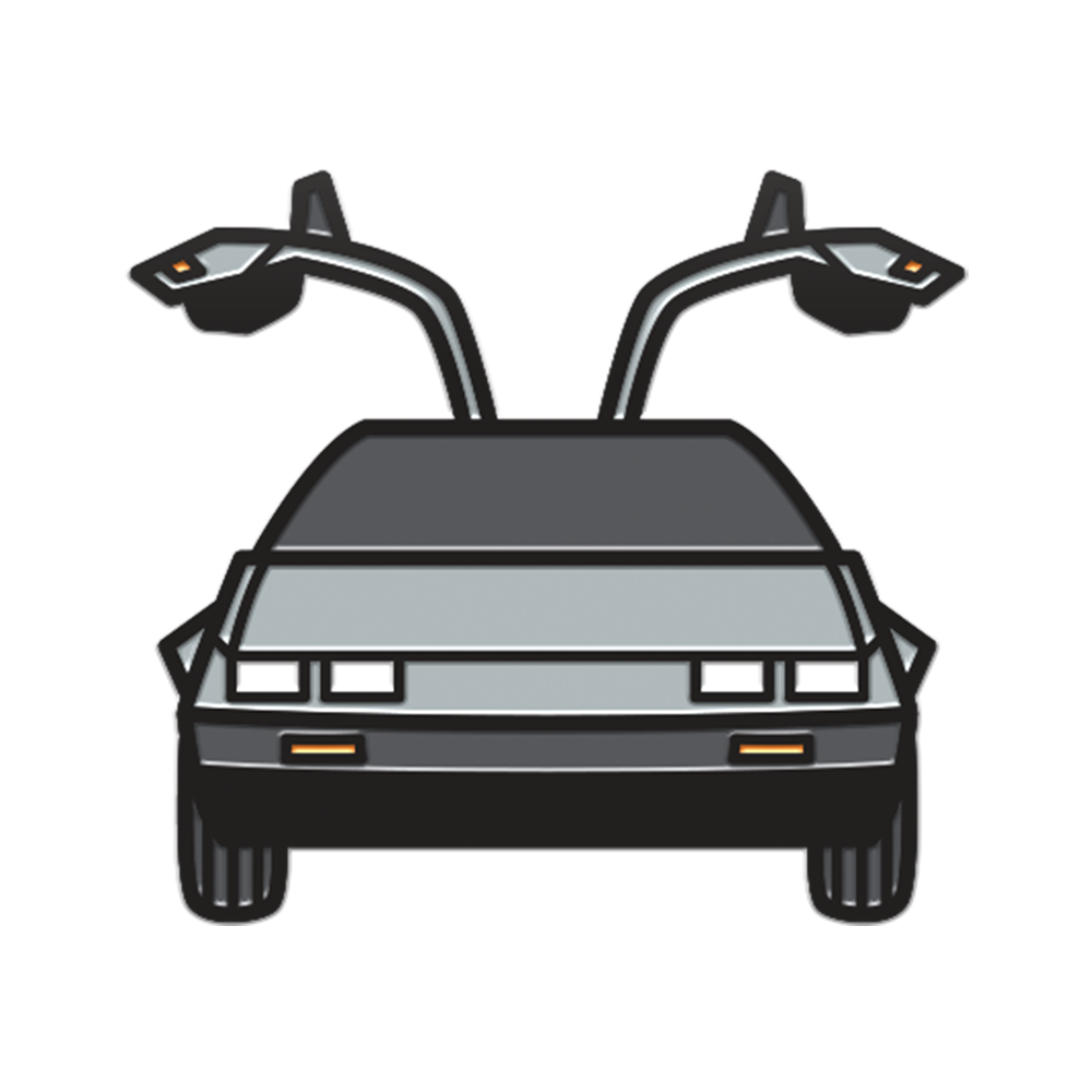 Back to the Future the Musical Time Machine Pin
