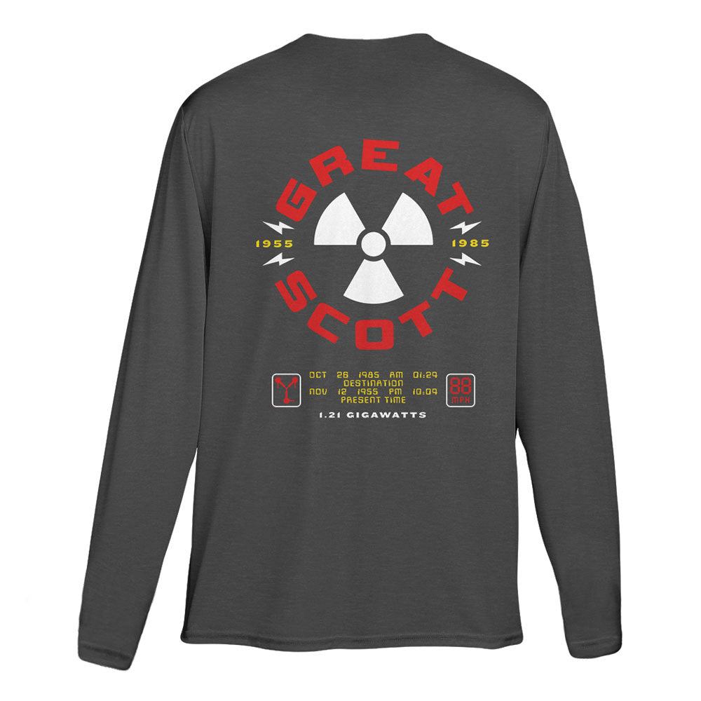 Back to the Future the Musical Great Scott Long Sleeve Tee