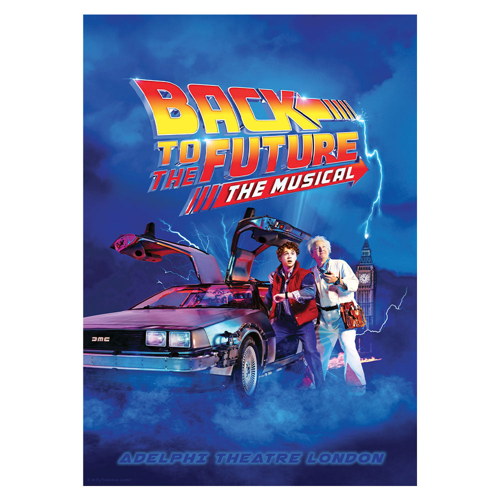 Back to the Future the Musical London Poster