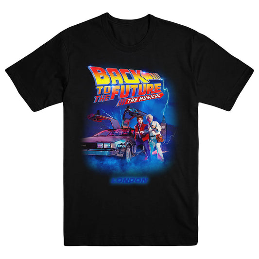 Back to the Future the Musical London Logo Tee