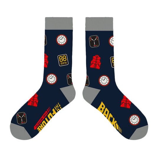 Back to the Future the Musical 88MPH Socks