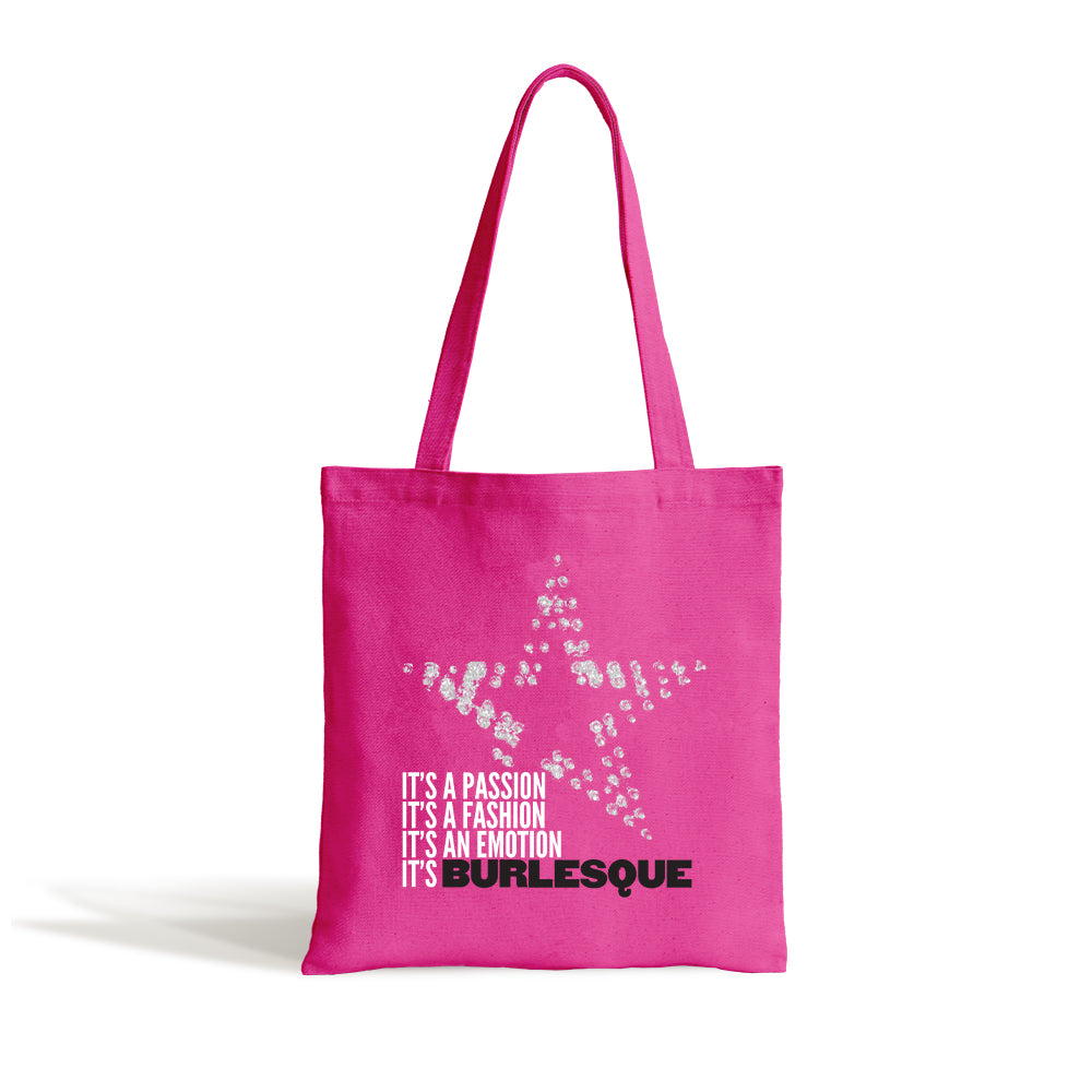Burlesque Passion Fashion Emotion Tote
