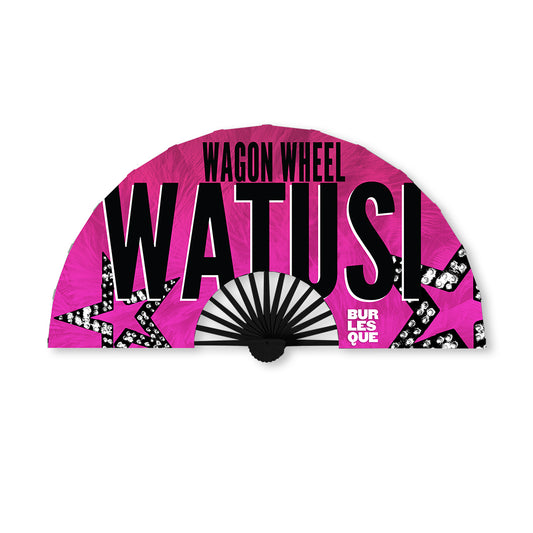 Burlesque Watusi Glitter Fan