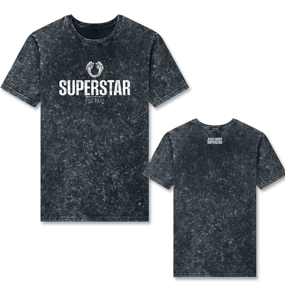 Jesus Christ Superstar Acid Wash Tee