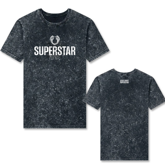 Jesus Christ Superstar Acid Wash Tee