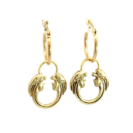 Jesus Christ Superstar Gold Plated Earrings