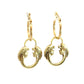 Jesus Christ Superstar Gold Plated Earrings