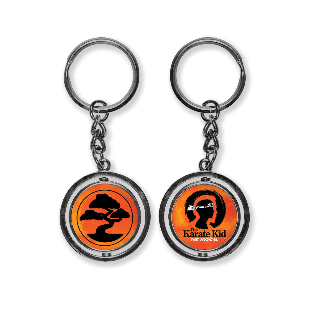 Karate Kid the Musical Spinner Keychain