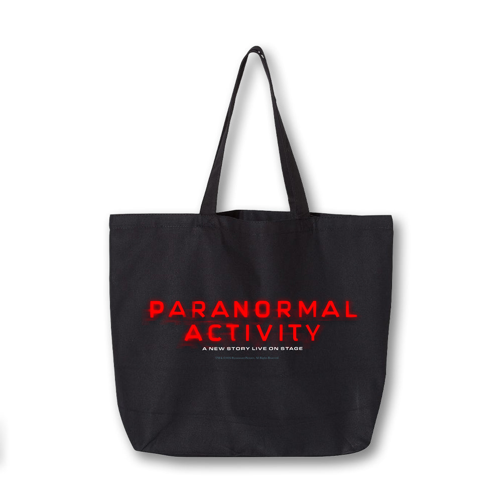 Paranormal Activity: Live On Stage Logo Tote