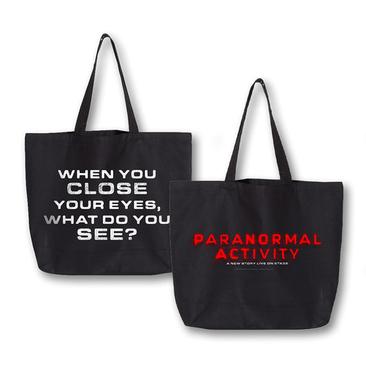 Paranormal Activity: Live On Stage Logo Tote